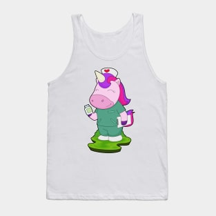 Unicorn Nurse Medicine Tank Top